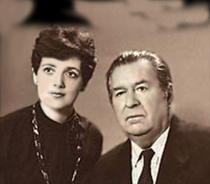 А.Р.Довженко и Ирина Дмитриевна Донская А.Р.Довженко и Ирина Дмитриевна Донская